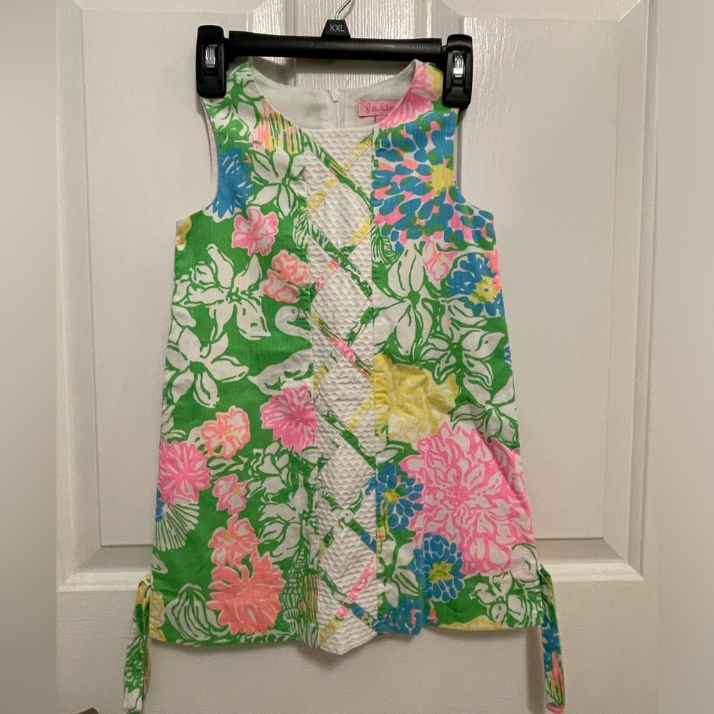 EUC size 4 girls Lilly Pulitzer shift dress